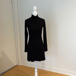 Reformation Maya Ribbed Mini Dress